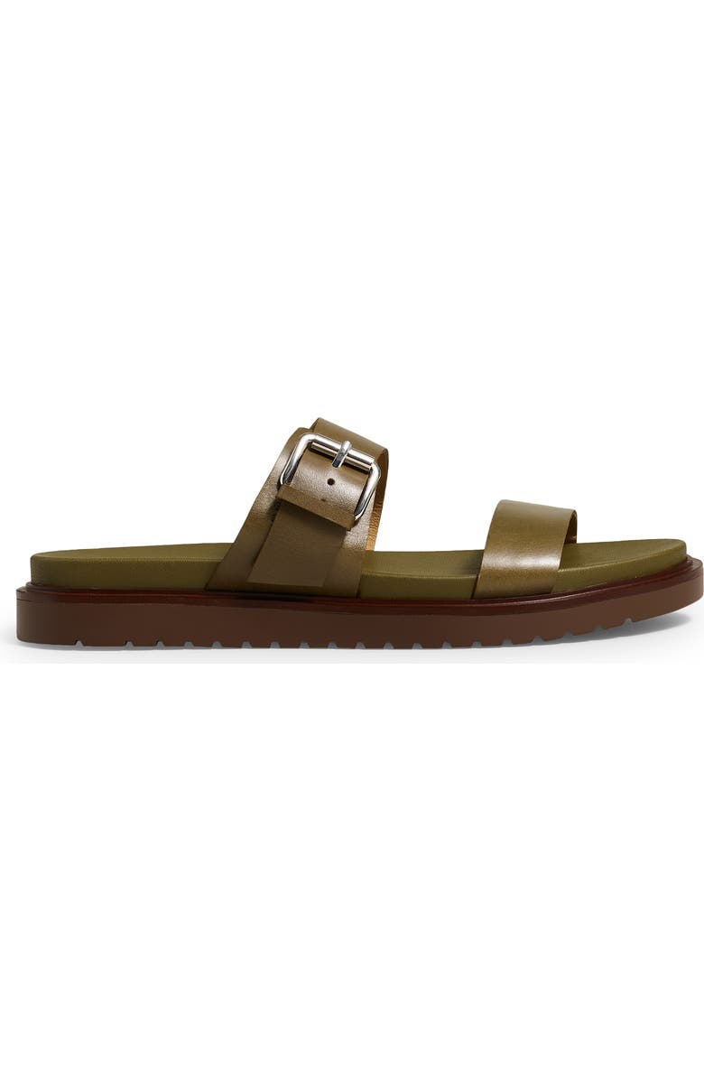 Madewell Maximillian Two Strap Sandal, Main, color, Olive Tree