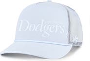 '47 Men's '47 Light Blue Los Angeles Dodgers Foundation Script Hitch Adjustable Trucker Hat