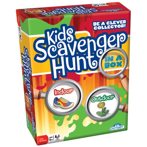 Outset Media Kids Scavenger Hunt An Active Game For Indoors Or Outdoors Ages 6+ in Multicolored 