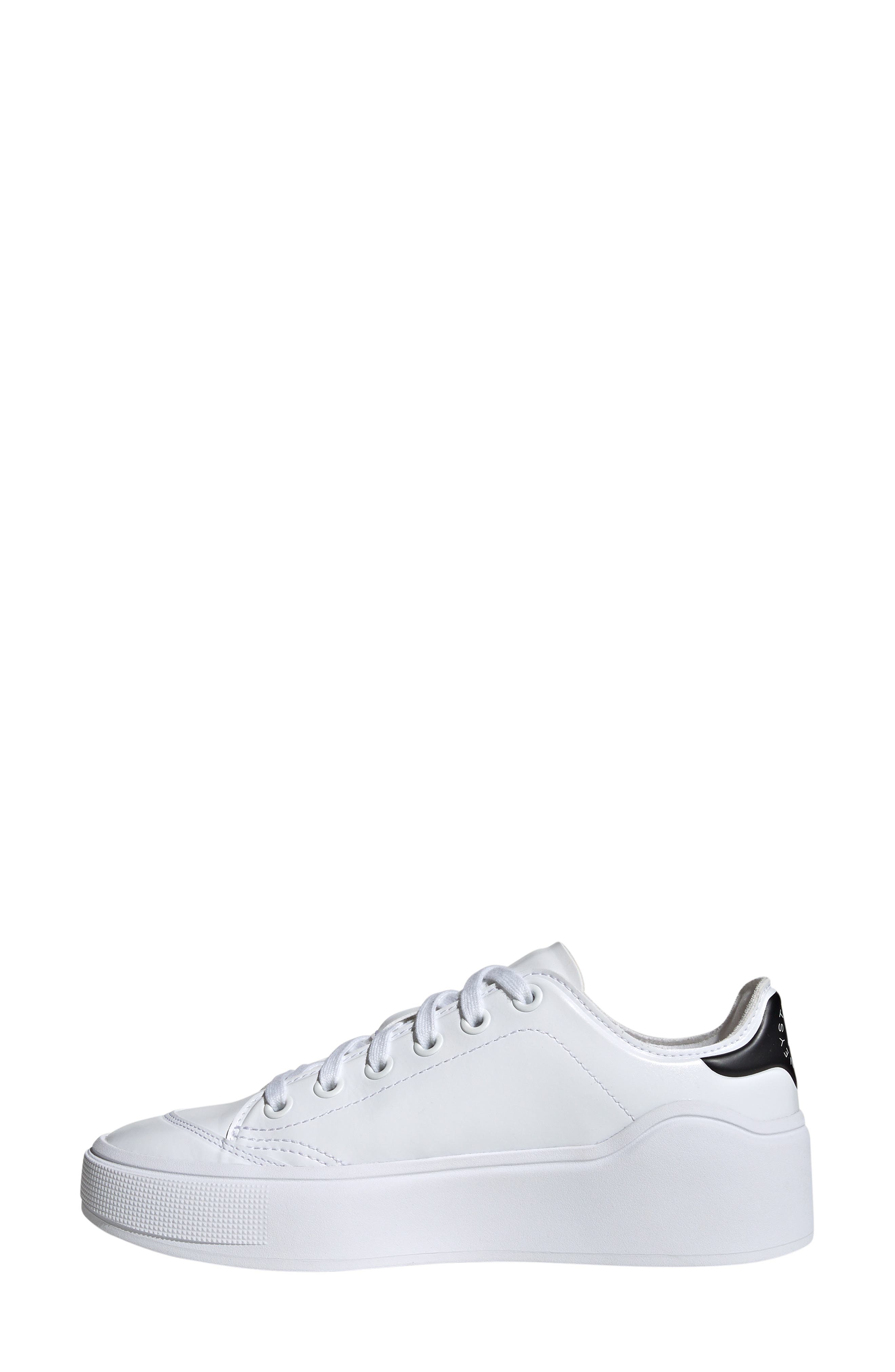 adidas Stella McCartney Court Tennis Sneaker, Alternate, color, 