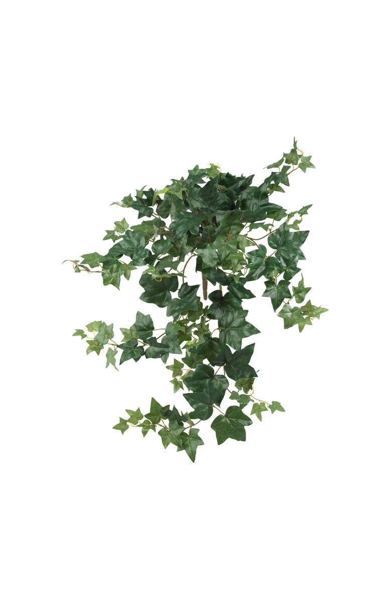 NEARLY NATURAL 32-in Puff Ivy Hanging Artificial Plant, Main, color, Green