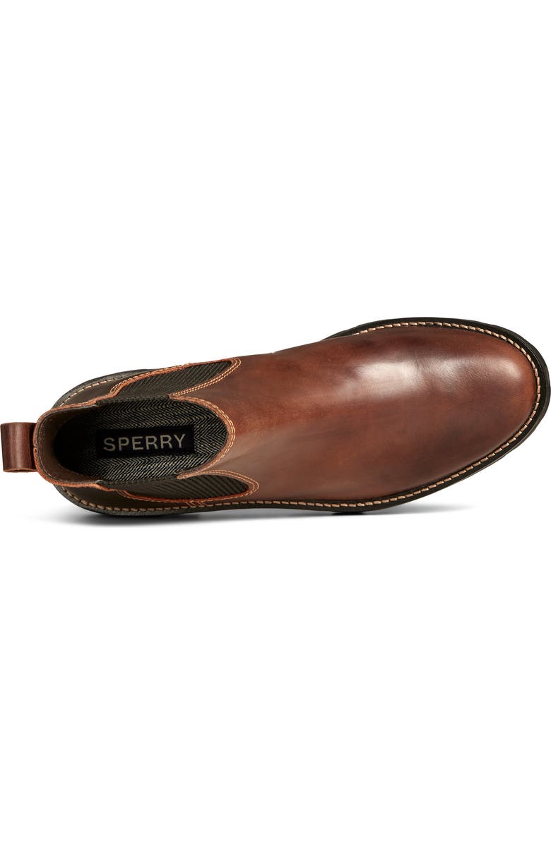 ZZDNU SPERRY TOP-SIDER<sup>®</sup> Mountain Sider Waterproof Chelsea Boot, Alternate, color, Brown