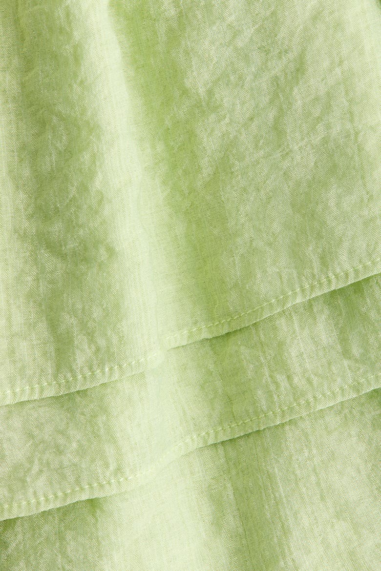 Tiered High-low Dress, Alternate, color, Light green