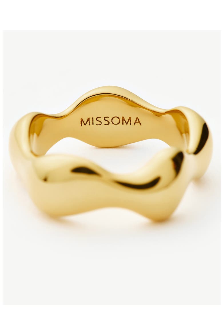 x Eny Lee Parker Puffy Stacking Ring, Alternate, color, GOLD