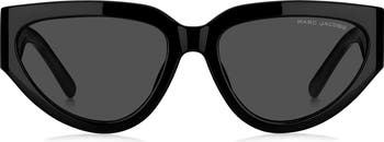 57mm Cat Eye Sunglasses