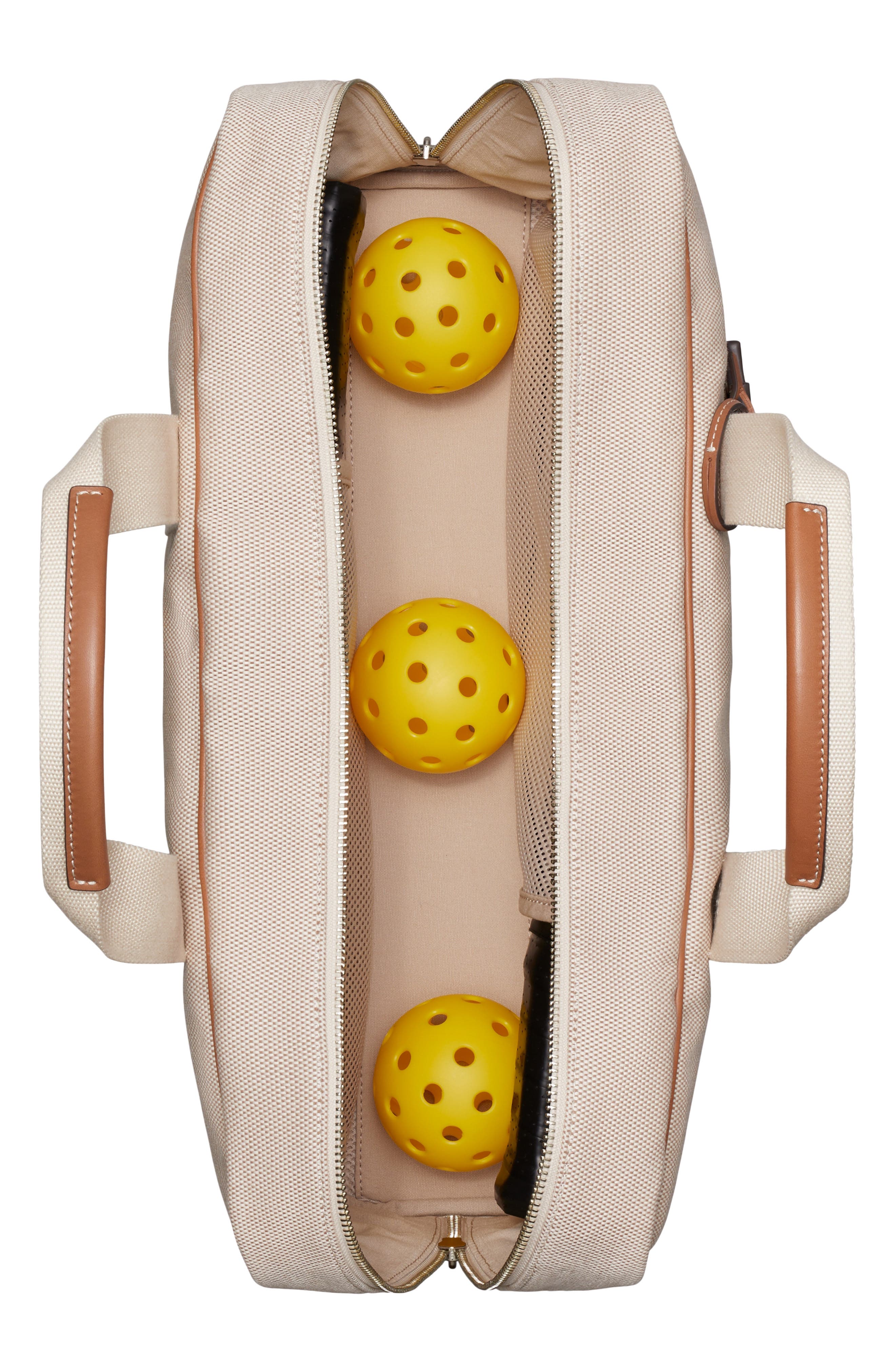 Tory Burch Splash Pickleball Set, Alternate, color, Off White / Blue