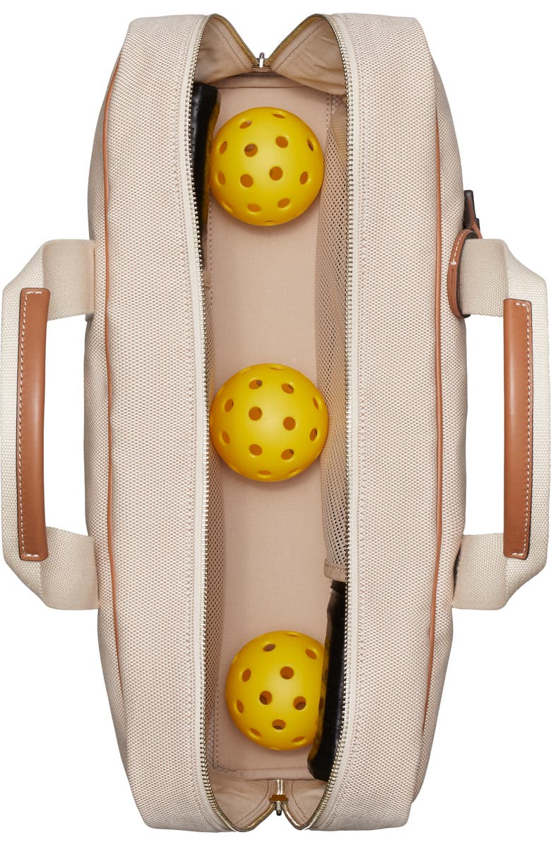 Tory Burch Splash Pickleball Set, Alternate, color, Off White / Blue