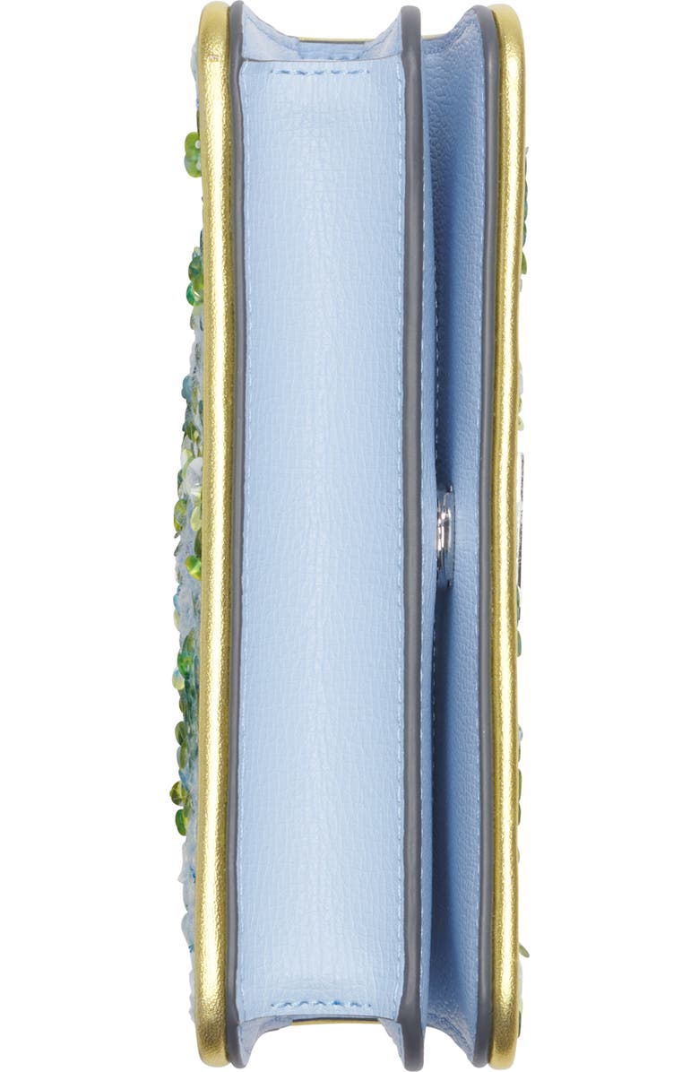 KARL LAGERFELD PARIS Kosette Shoulder Bag, Alternate, color, Baltic Blue