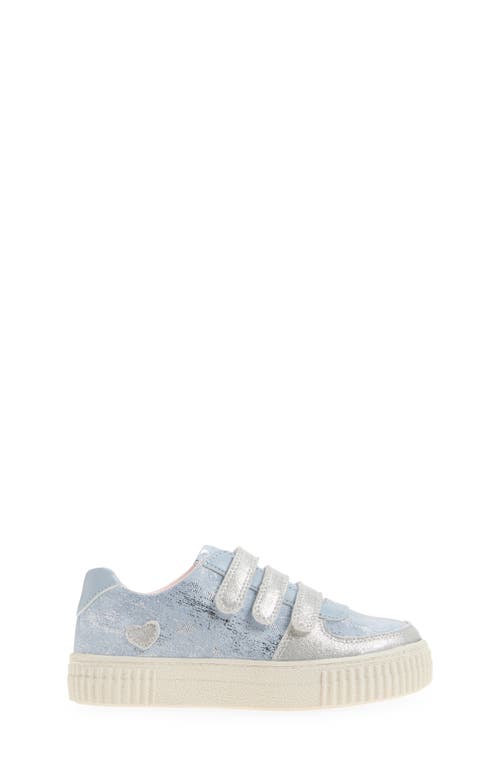 Tucker + Tate Tallulah Glitter Sneaker In Blue Denim Metallic