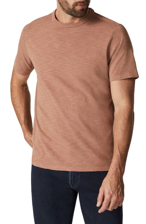 34 Heritage Slub Cotton Crewneck T-Shirt in Argan Oil 