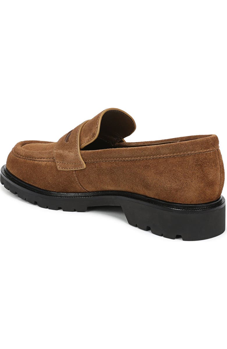 Vince Siena Lugged Penny Loafer, Alternate, color, Elmwood
