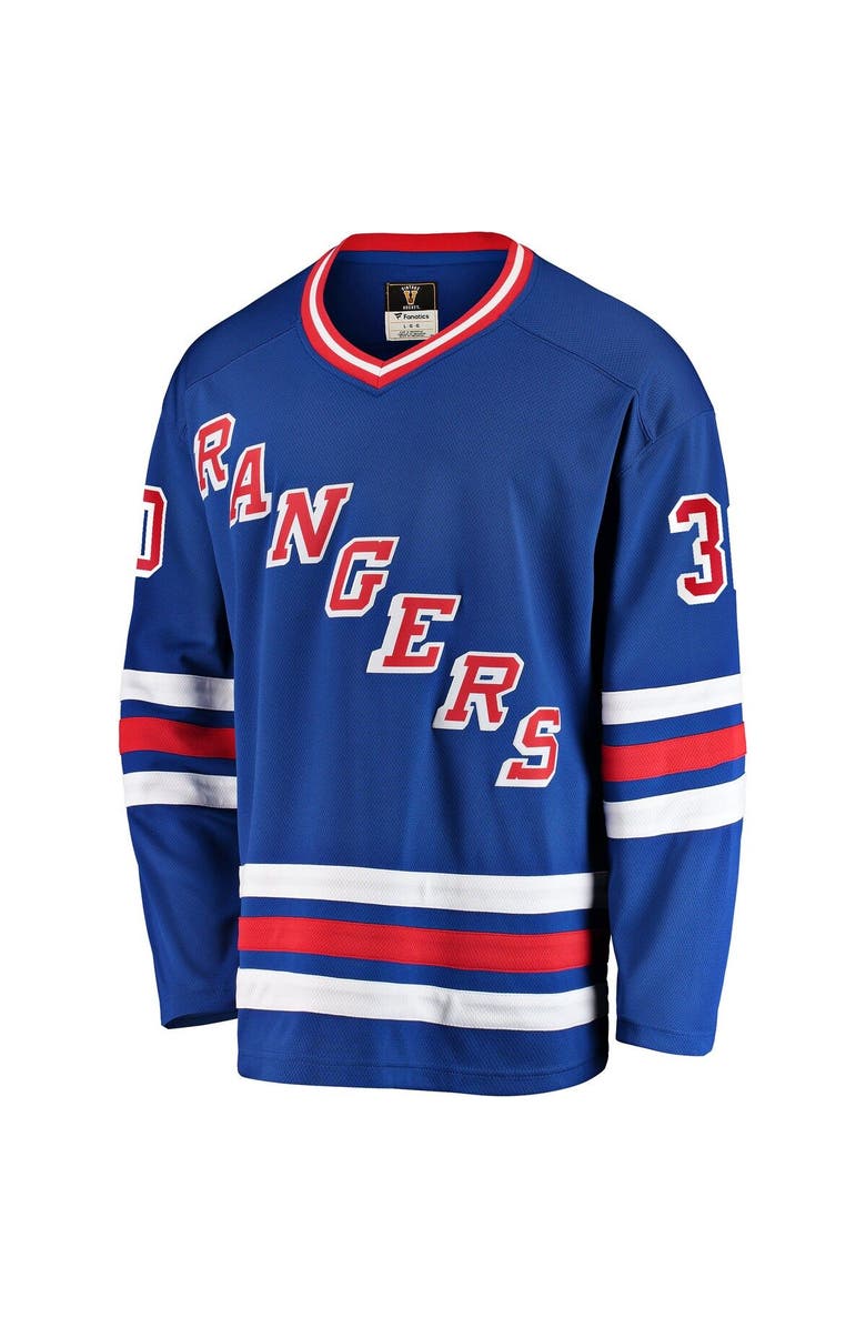 FANATICS Men's Fanatics Branded Glenn Healy Blue New York Rangers Premier Breakaway Retired Player Jersey, Alternate, color, Blue