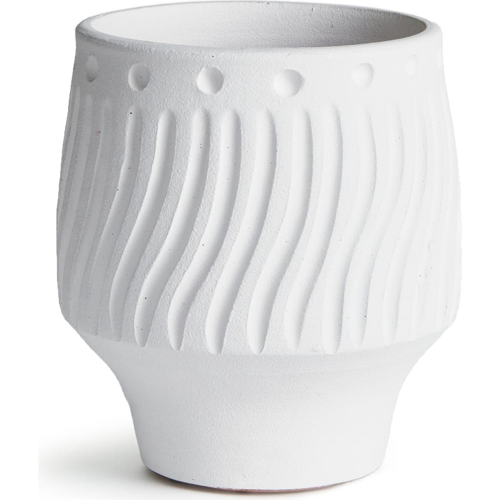 Napa Home & Garden Larson Decorative Cachepot In White