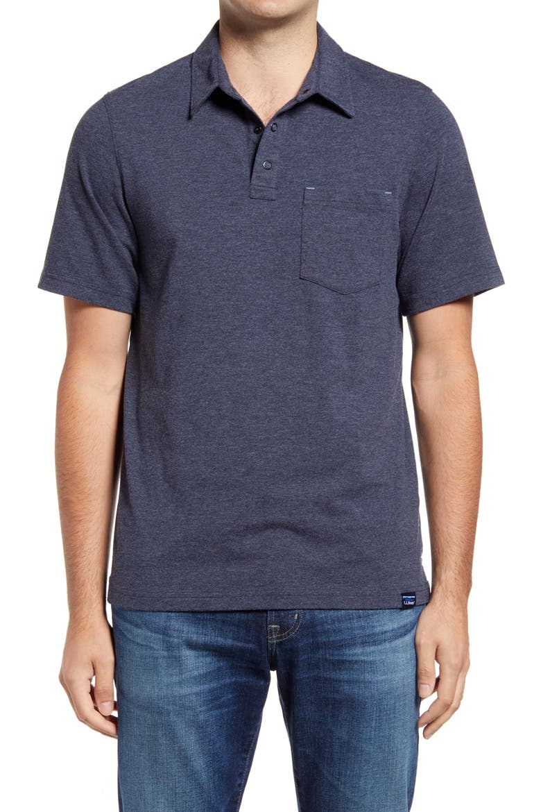 Men's Allagash Performance Polo, Main, color, CLASSIC NAVY