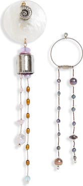 Isshi Sanctuary Mismatched Drop Earrings