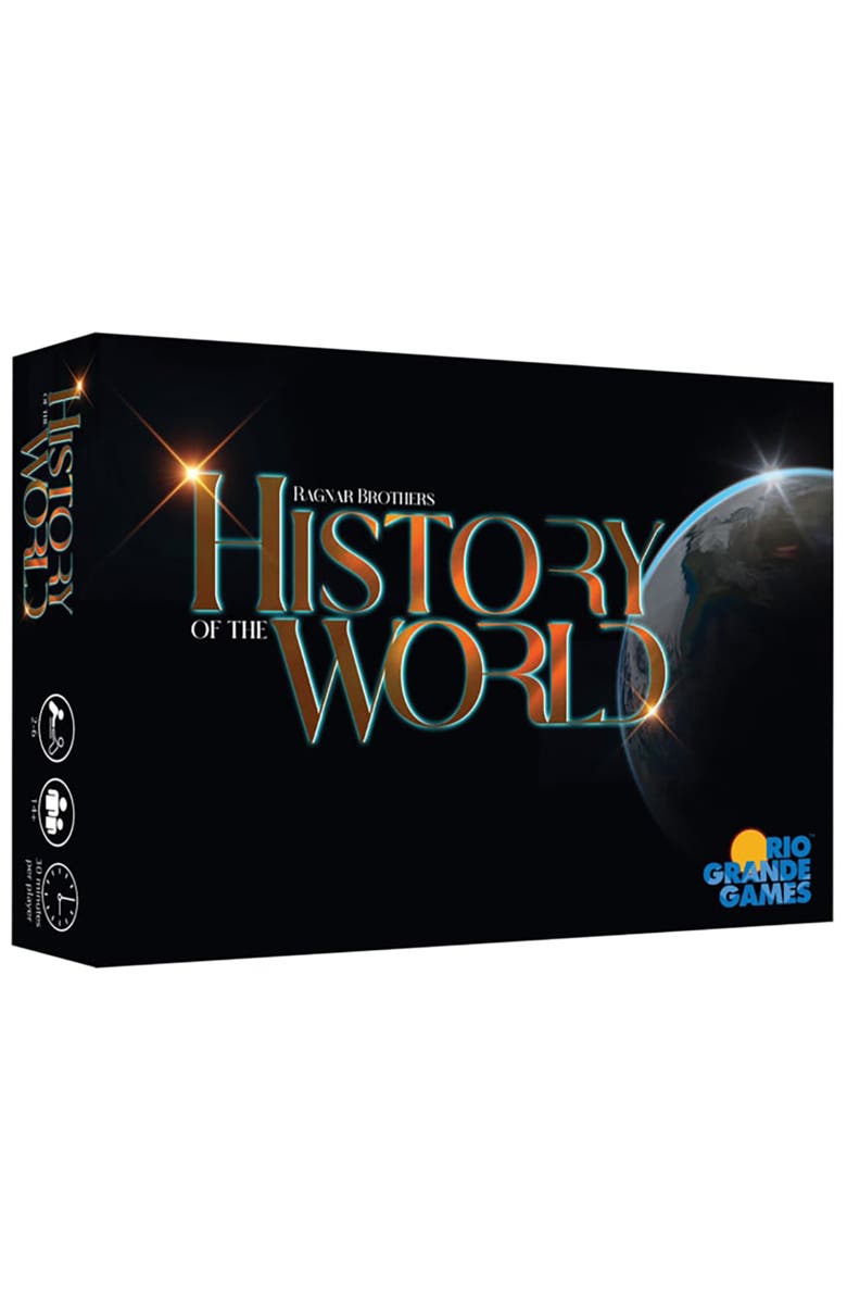 Rio Grande Games History Of The World Economic Board Game, Ages 14+, Main, color, Multicolored