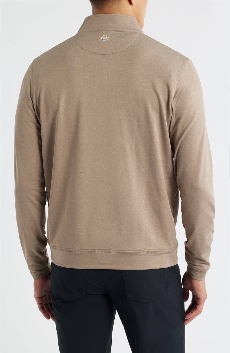 Peter Millar Perth Mélange Performance Quarter Zip Pullover, Alternate, color, 