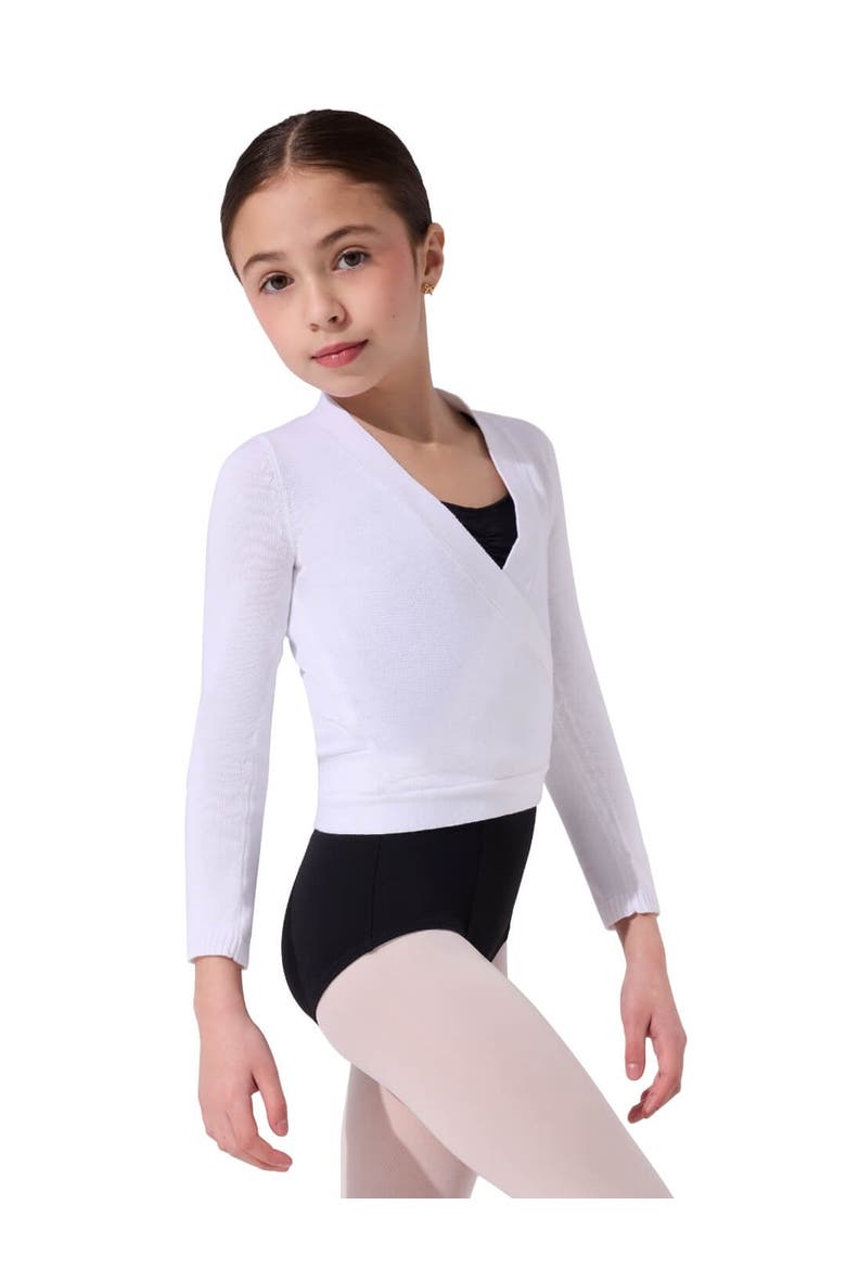 Wrap Sweater, Alternate, color, white
