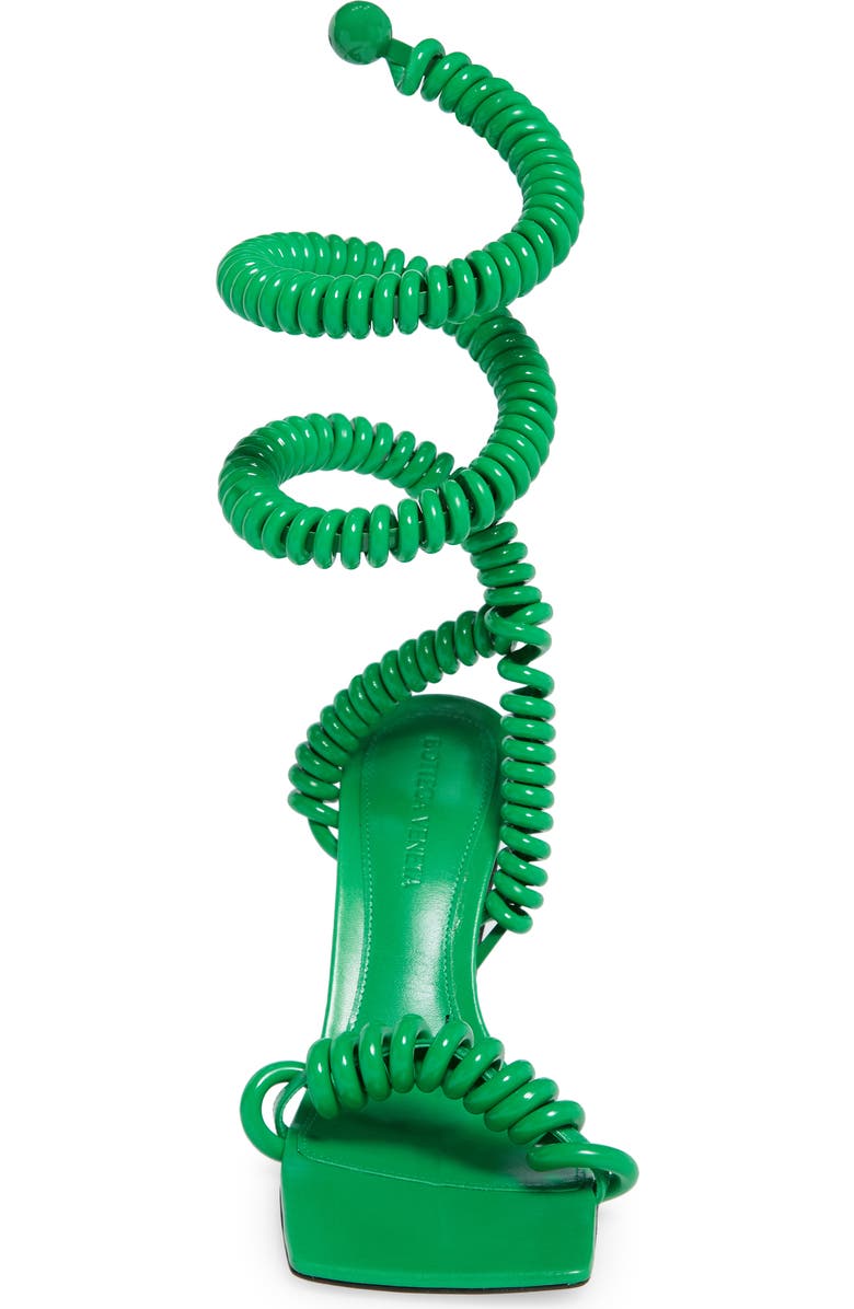 Bottega Veneta Cord Ankle Wrap Sandal, Alternate, color,