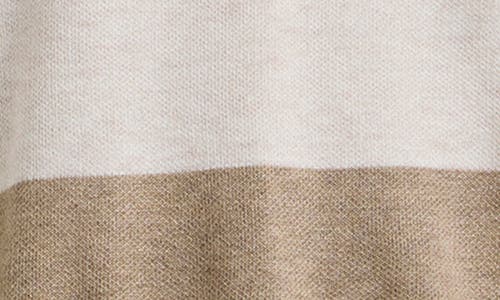 Splendid Livy Stripe Sweater In Oat Stripe