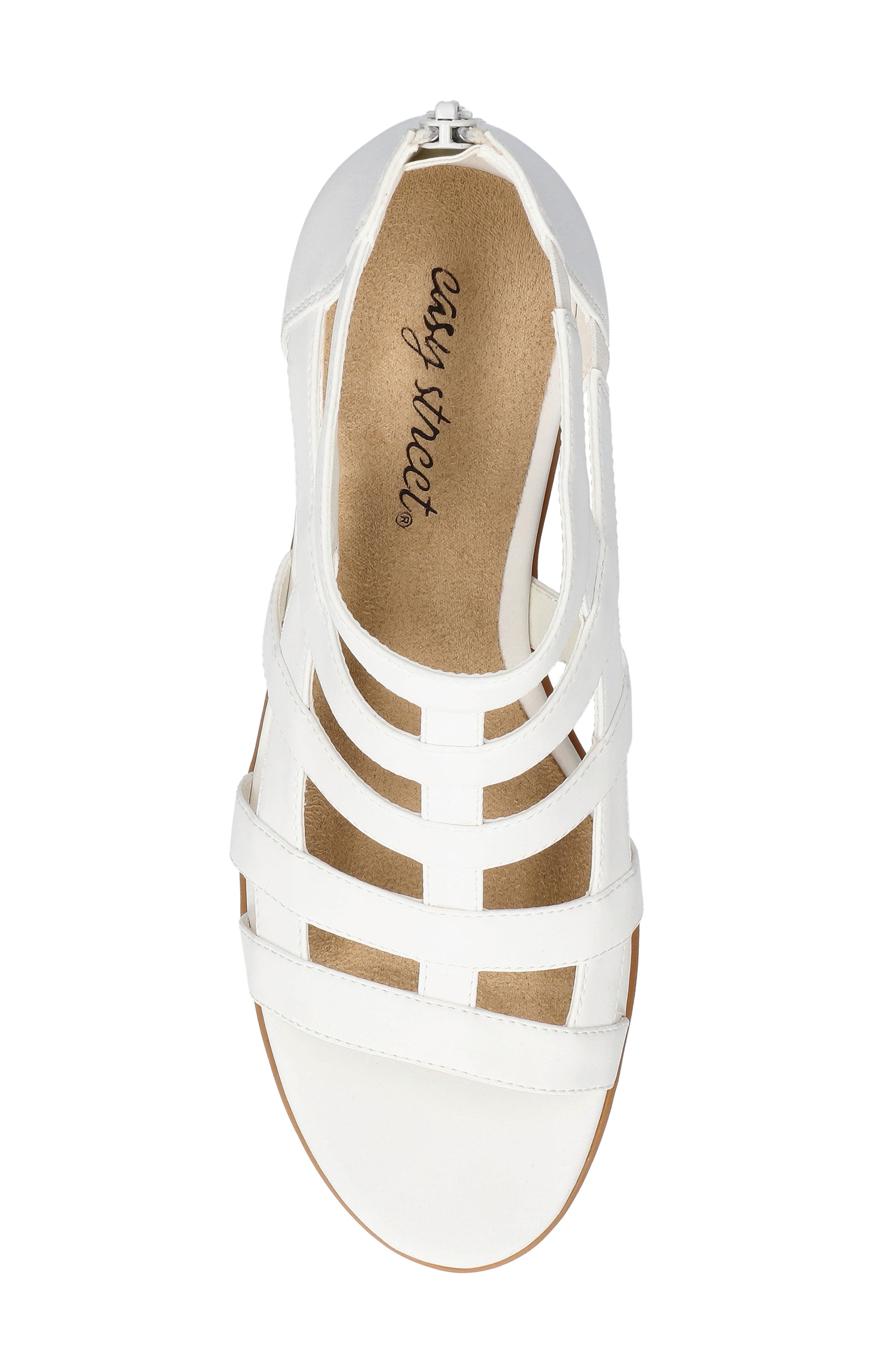 Marg Sandal, Alternate, color, WHITE