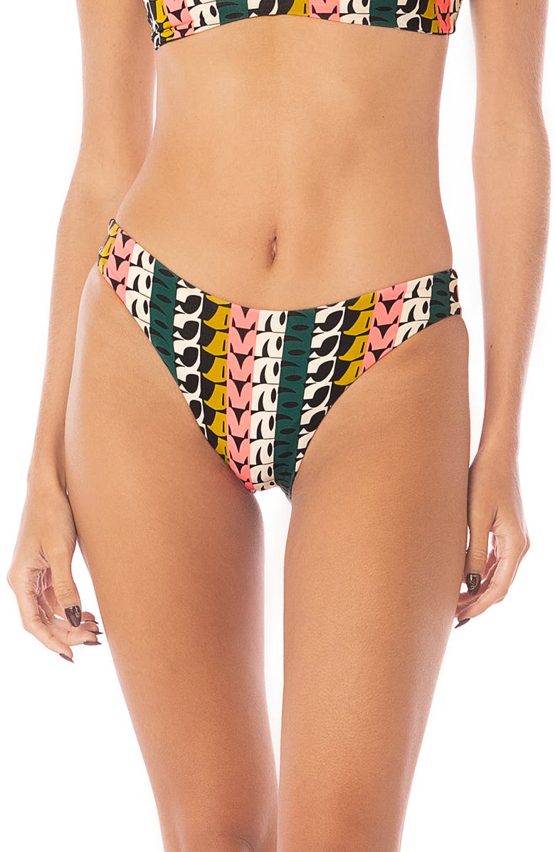 Maaji Abstract Geo Sublimity Bikini Bottoms, Main, color, 