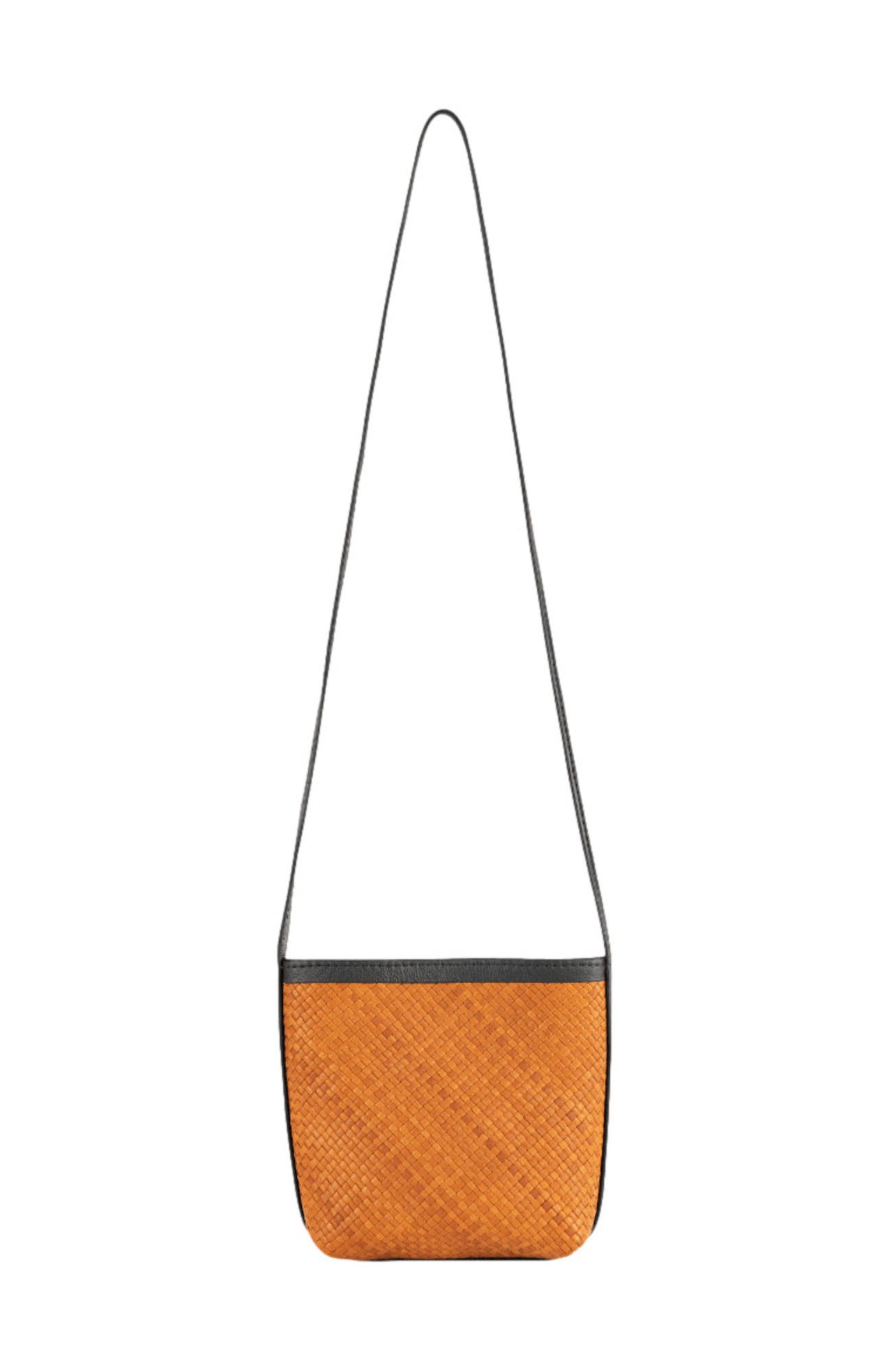 Deux Mains Panye Crossbody Bag, Alternate, color, Cognac