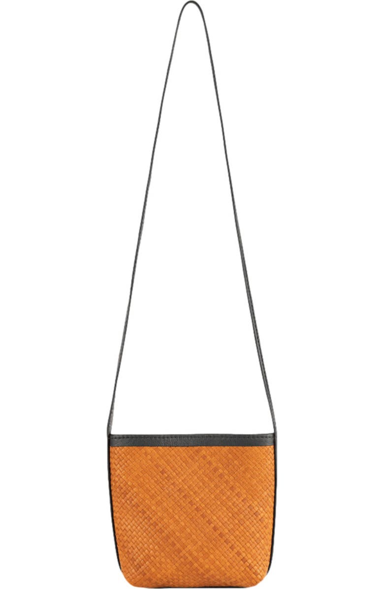 Deux Mains Panye Crossbody Bag, Alternate, color, Cognac