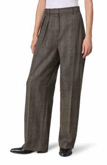 rag & bone Francine Plaid Virgin Wool Pants