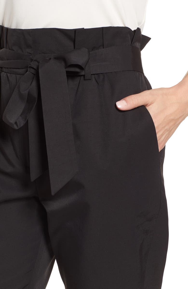 Halogen<sup>®</sup> Paperbag Tie Waist Pants, Alternate, color,