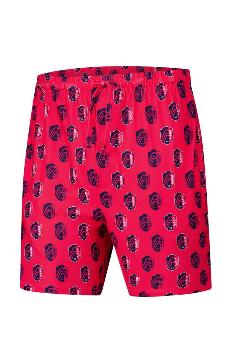 CONCEPTS SPORT Men
s Concepts Sport Red St. Louis City SC Record 2-Pack Short Set, Alternate, color, Red