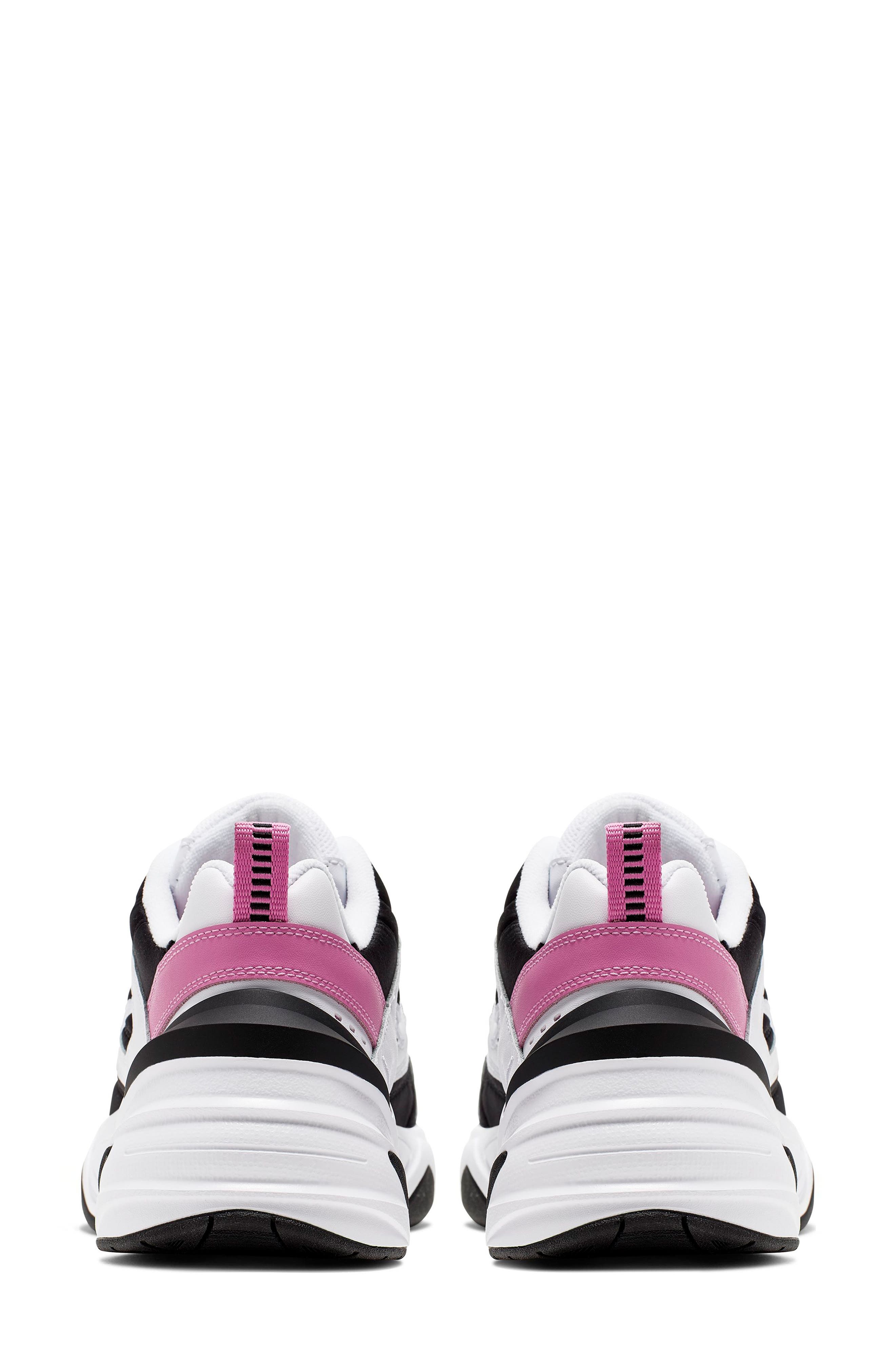 M2K Tekno Sneaker, Alternate, color, WHITE/ CHINA ROSE/ BLACK