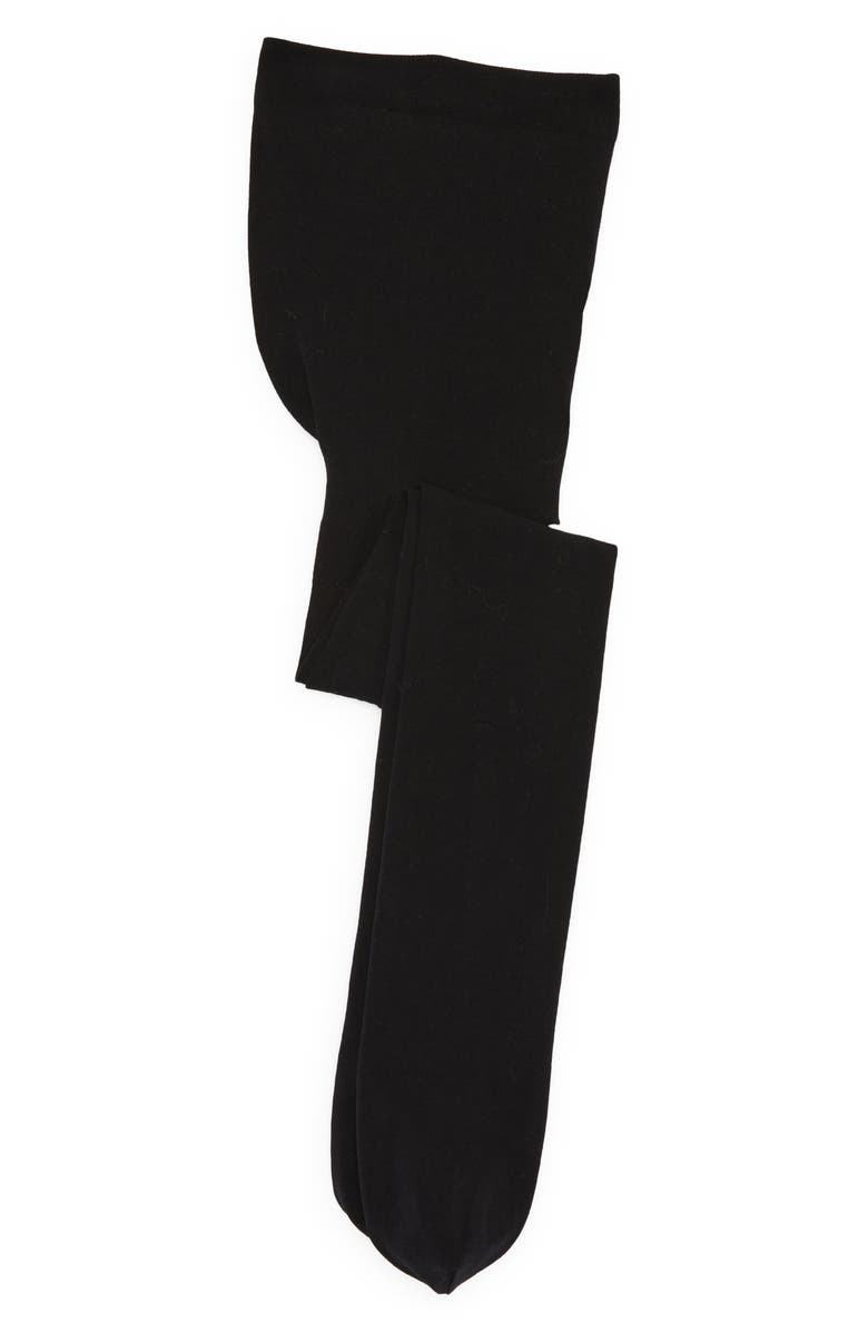 Nordstrom Kids' Microfiber Tights, Main, color, Black