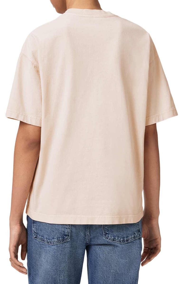 AllSaints Insignia Etta T-Shirt, Alternate, color, Crystal Pink