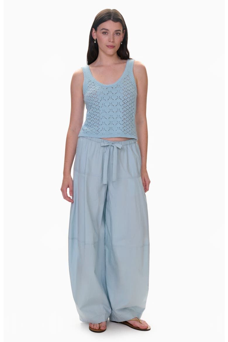 Siena Poplin Pant, Main, color, Seafoam