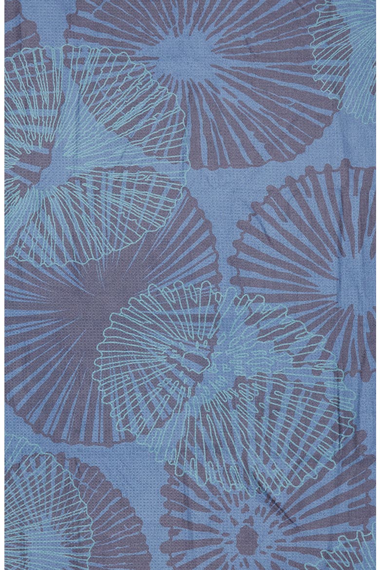 Quick Dry Beach Towel, Alternate, color, NAVY OPIHI