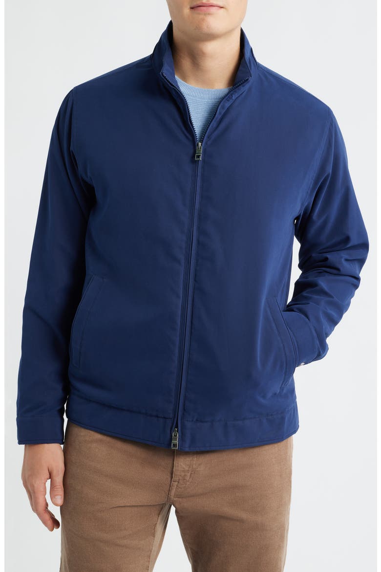 Bleecker Zip Jacket, Alternate, color, NAVY