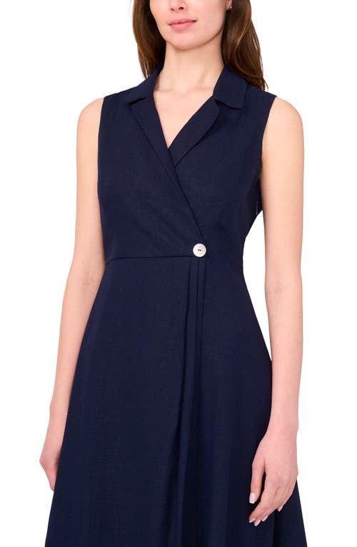 Halogenr Halogen(r) Wrap Front Sleeveless Midi Dress
