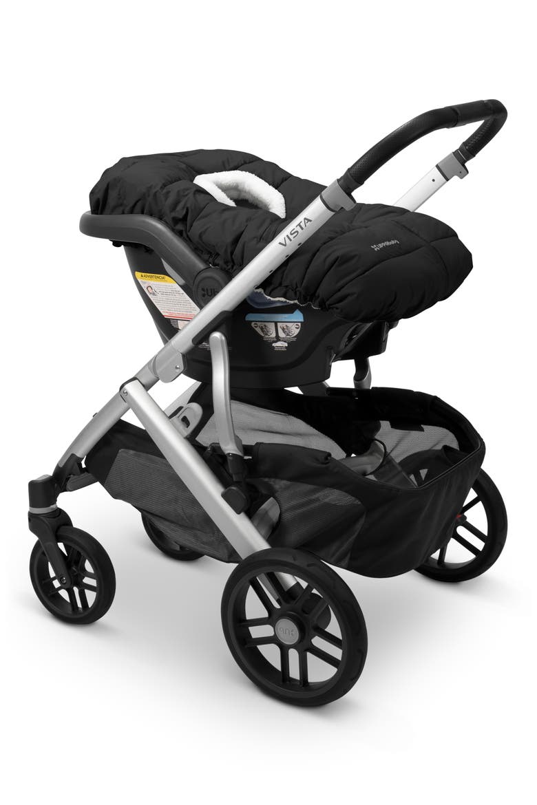 Jake CozyGanoosh Mesa Infant Car Seat Muff, Alternate, color, BLACK