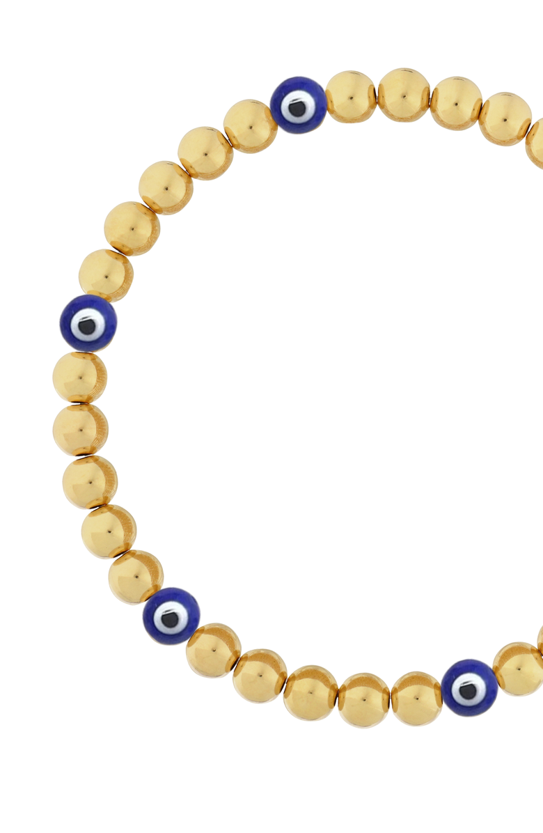 Emma Rae 14K Gold Filled Evil-Eye Bracelet, Alternate, color,
