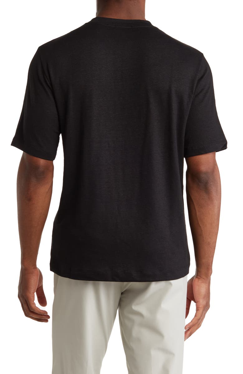 Theory Ryder Flex Linen T-Shirt, Alternate, color, 