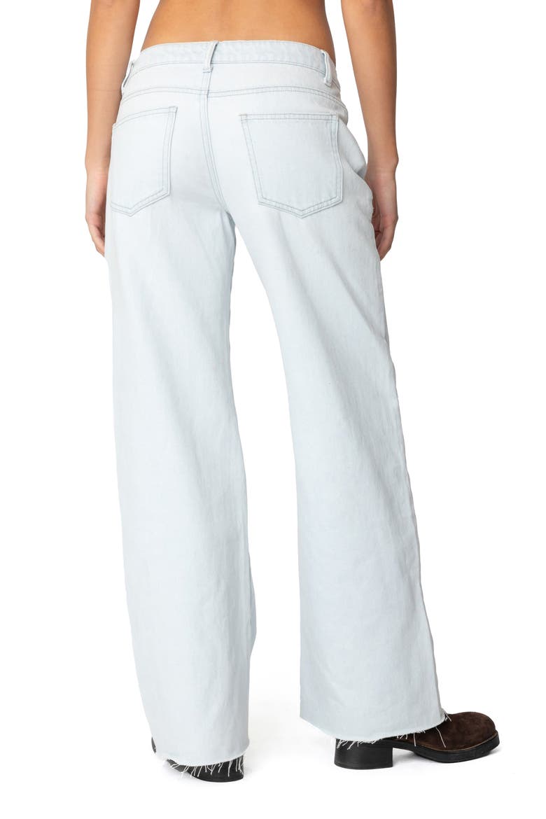 Savanna Low Rise Wide Leg Jeans, Alternate, color, LIGHT-BLUE
