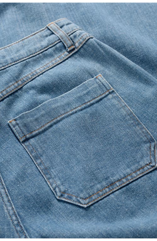 Seasalt Cornwall Sennen Cove Wide Leg Jeans In Blue