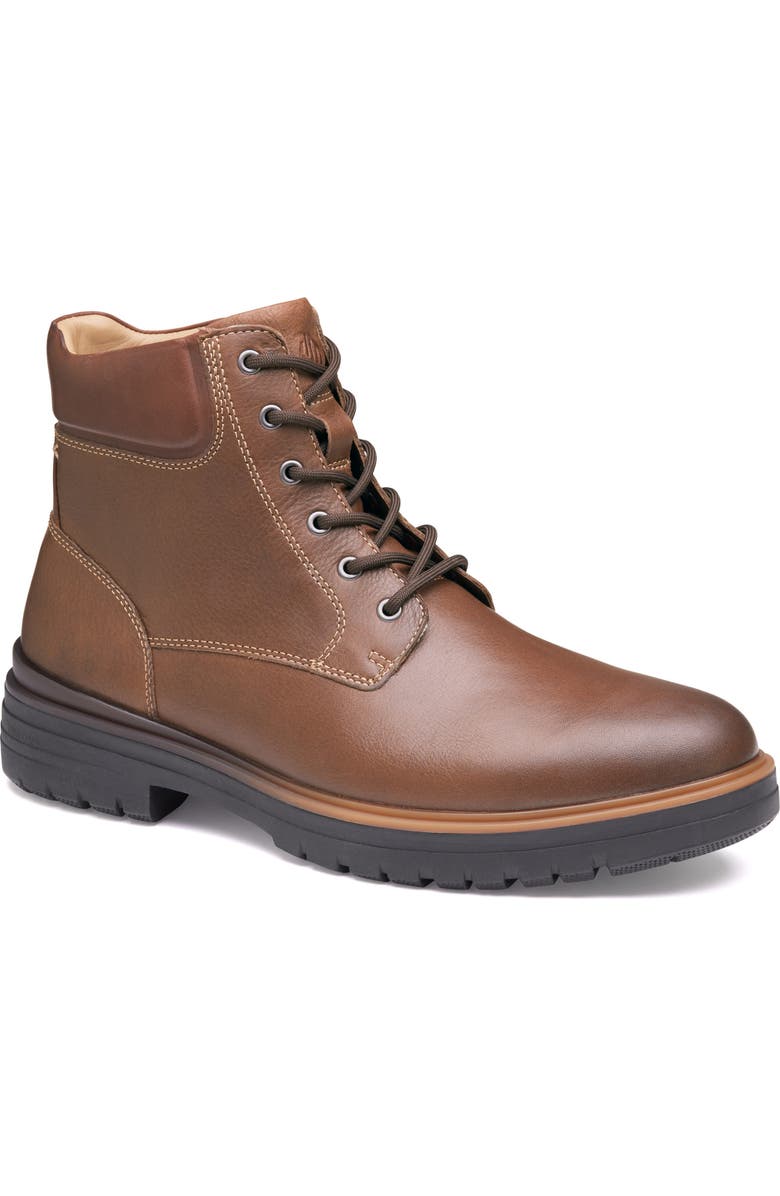 Johnston & Murphy Henson XC4 Waterproof Chukka Boot, Main, color, Tan Waterproof Full Grain