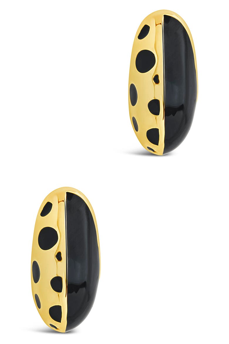 Lisha Hoop Earrings, Alternate, color, GOLD