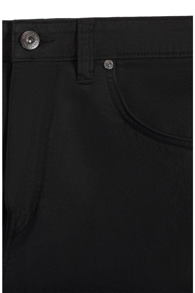 Five Pocket Stretch Cotton Pants, Alternate, color, BLACK