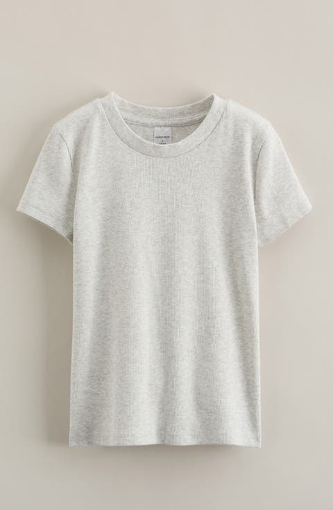 Kids' Rib Short Sleeve Shirt (Big Kid)