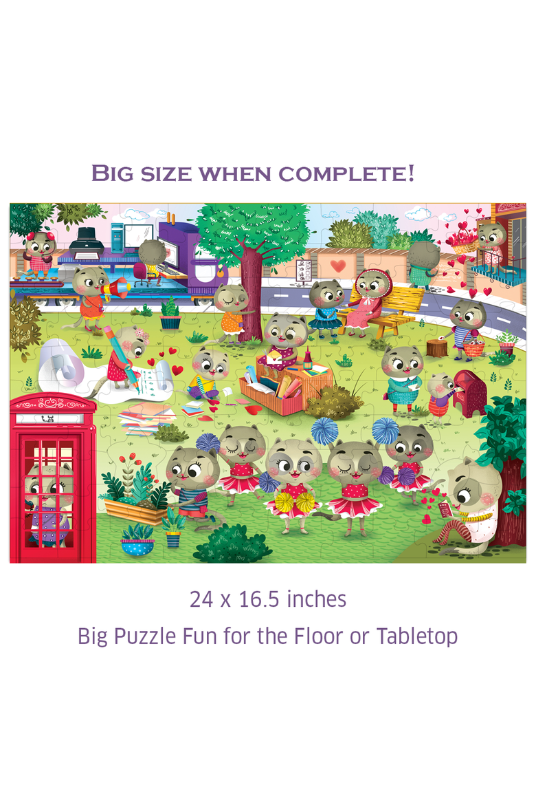 Chattychoo Puzzle, Alternate, color, No Color