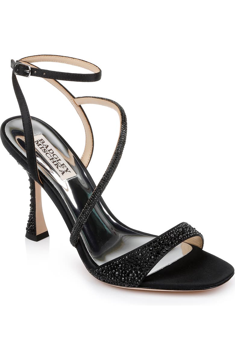 Badgley Mischka Collection Sally Embellished Sandal, Main, color,