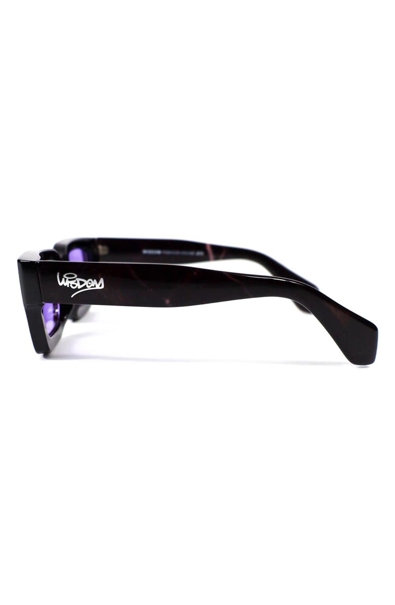 Wisdom Frame 14 63mm Square Sunglasses, Alternate, color, 